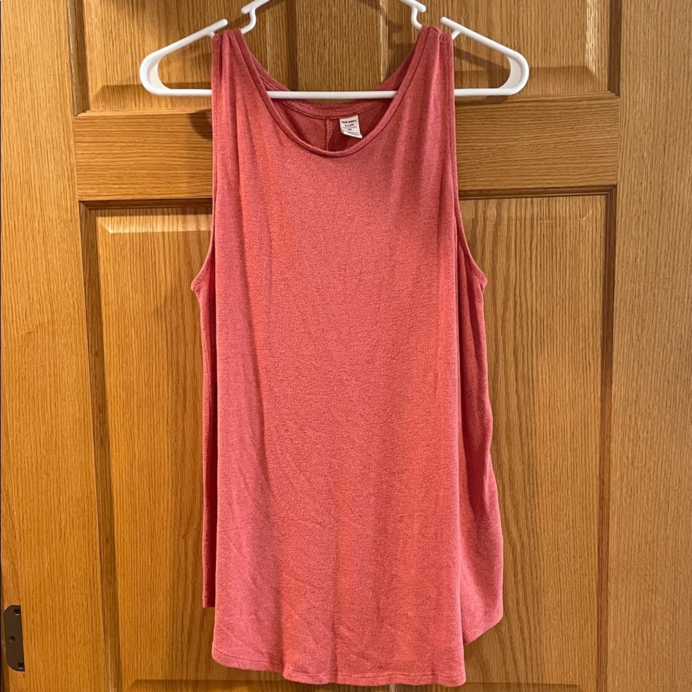 Old Navy Coral Tank Top - Women's Sleeveless Scoop Neck
